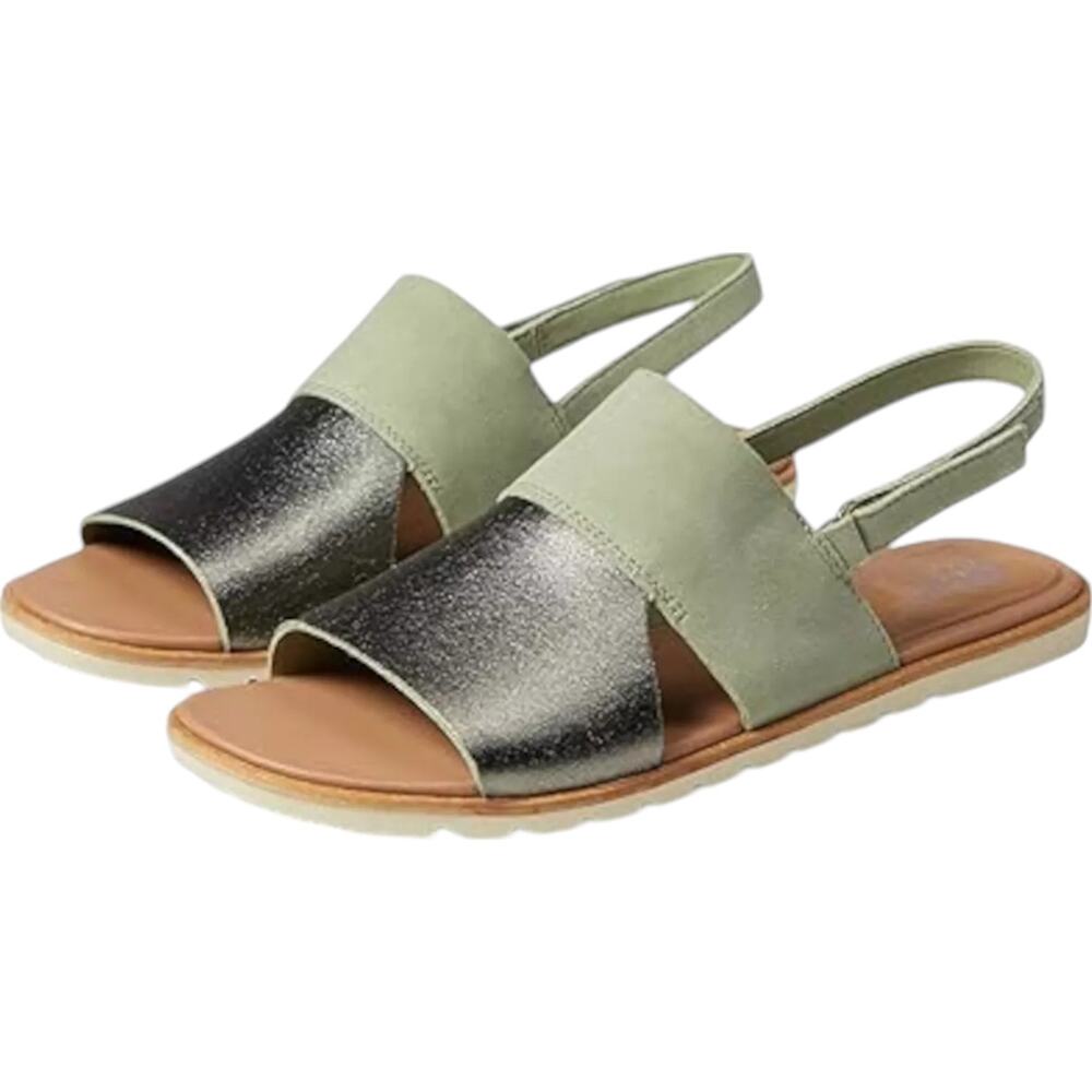 Sorel Women's Sandals in Green and Black